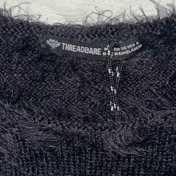 Threadbare Eyelash Knit Tank Top 4 Tall - Picture 3 of 4